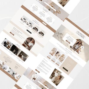 Ultimate Coaching Bundle Coaching Business Template Coach Online business Wix Website Template Canva website landing Branding Kit