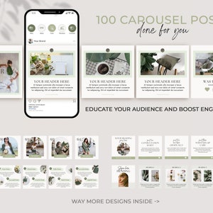 Instagram Templates Canva Instagram Post Template Social Media Template Canva Instagram Template Holistic Coach Instagram Templates Business