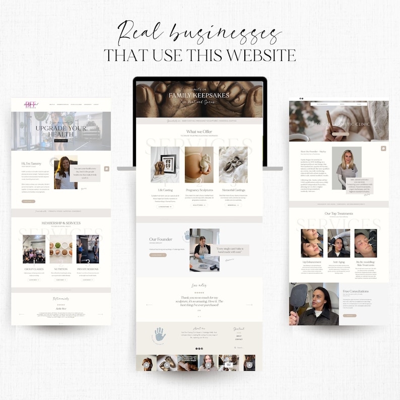 Wix Website Template Coaching Website Wix Design Wix theme Coach Wix Ecommerce Shop Wix Service business Wix consulting website Wix beige