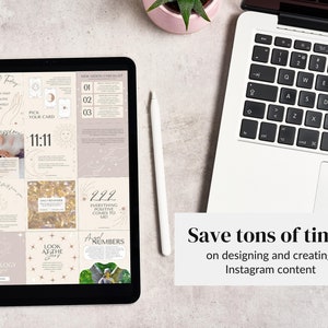 Spiritual Instagram Template, Mystical Instagram Templates, Spiritual Coach Social Media, Chakra Healing Posts, Holistic Wellness Coach Yoga