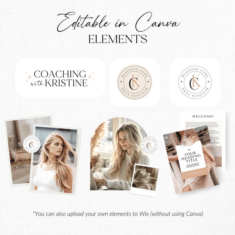 Coaching Wix Website Template Wix Website Design Wix Ecommerce Wix Shop Wix Online Shop Wix Service business Wix consulting Wix booking Boho