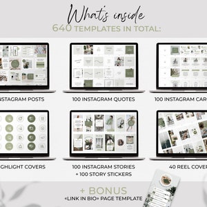 Green instagram templates for coach Health coach instagram posts and stories Nutrition Coach Instagram Template Wellness Coach Instagram