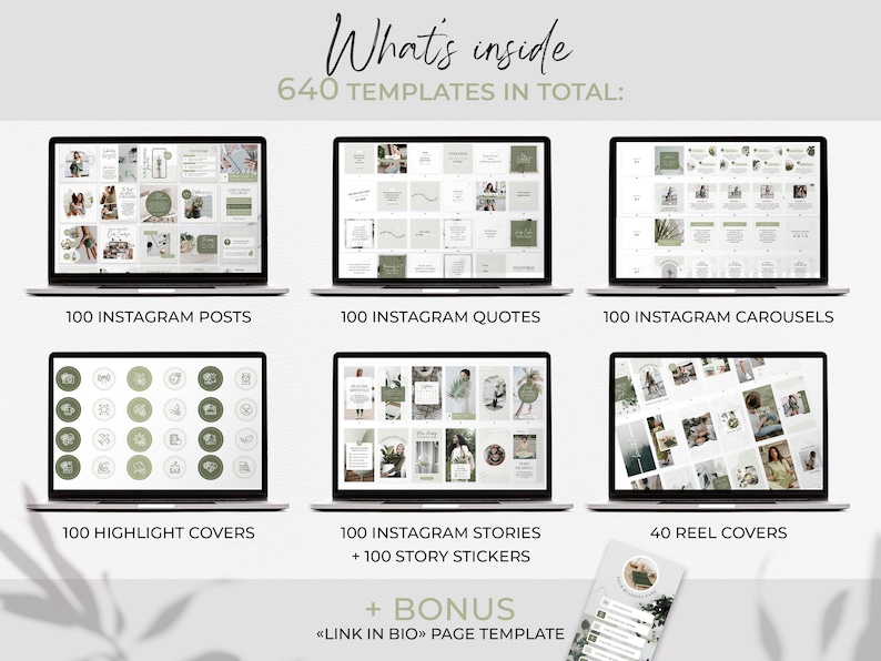 Green instagram templates for coach Health coach instagram posts and stories Nutrition Coach Instagram Template Wellness Coach Instagram