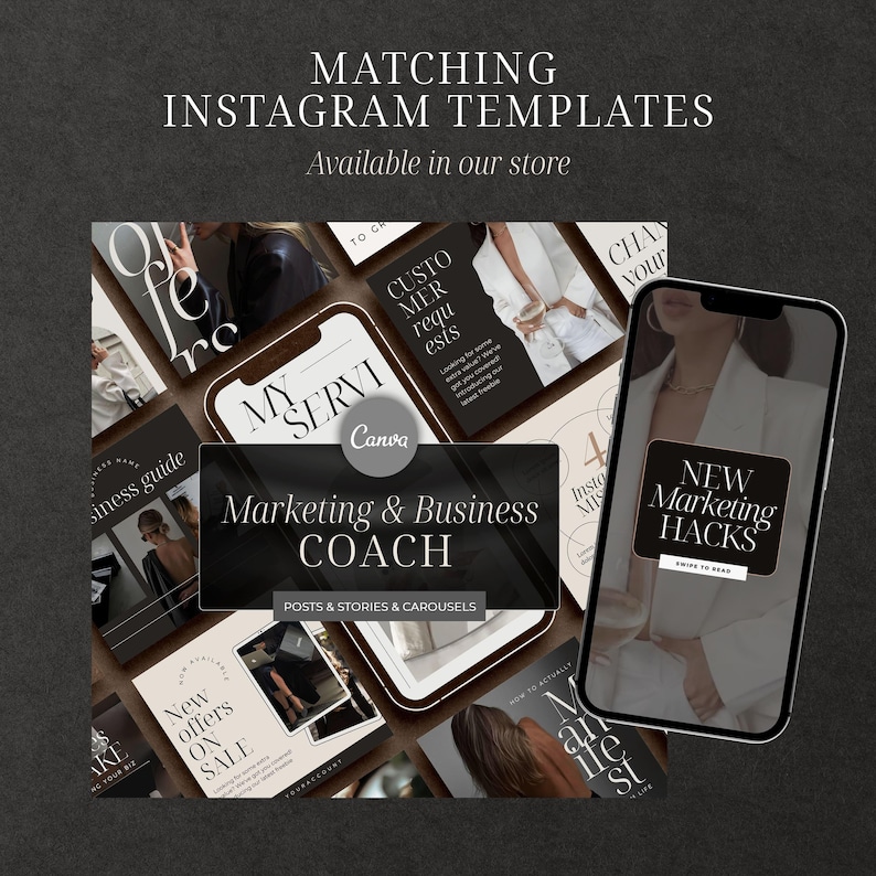 Coach website Canva Template for Coach Landing Page Website Business Coach Website Canva Sales Page Template Coaching Website Design Canva
