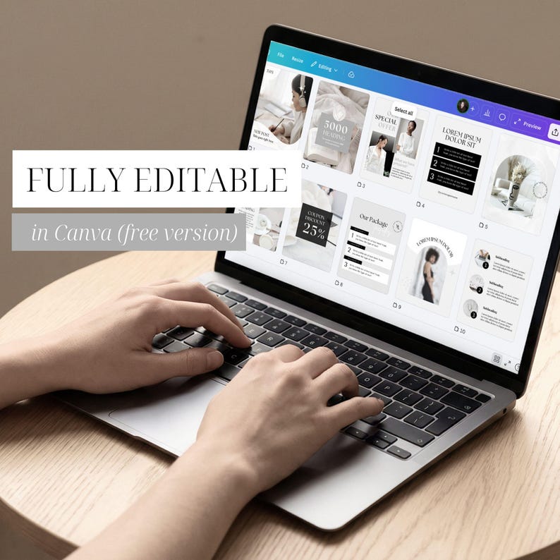 Branding Kit Templates Digital Marketer Personal Brand Kit Business Coach Posts Business templates Branding Package Social Media Bundle