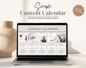Social Media Planner Google Docs Social Media Content Planner Social Media Calendar 2026 Social Media Calendar Google Sheets Strategy