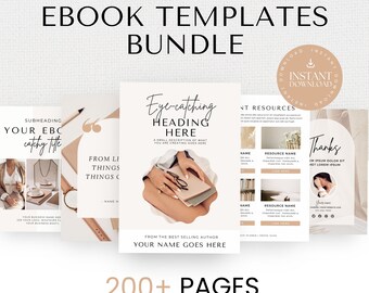 Canva Ebook Template Course Workbook Template Ebook Template for Coach Course Creator Workbook Template Canva Lead Magnet Template Coaching