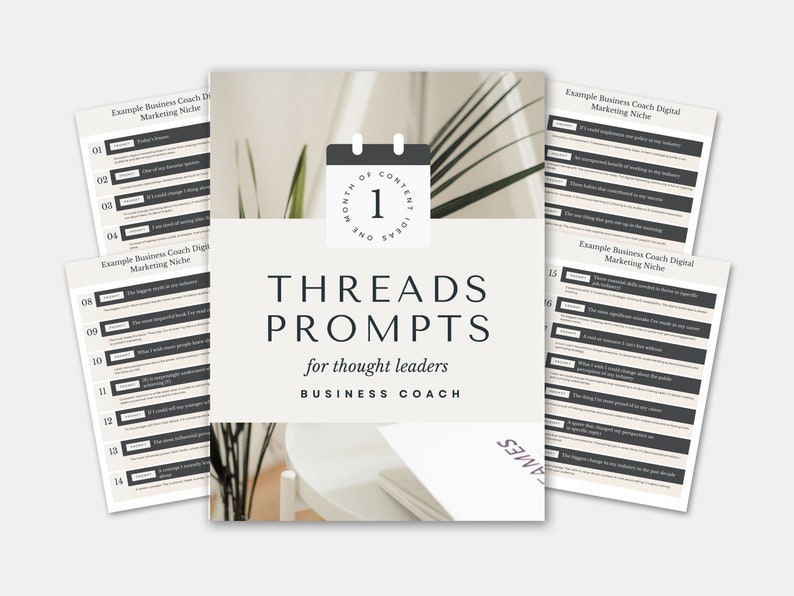 Thread prompts, Threads ideas for business, Social media content ideas, Instagram threads posts, Social media marketing