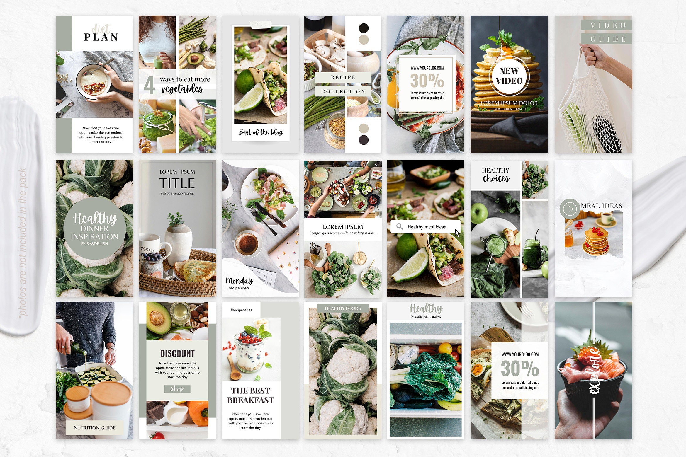 Food Reels for Instagram Canva Instagram Reels Template - Etsy