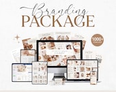 Full Branding Package DIY Branding Kit Social Media Branding Template Marketing Bundle Instagram Bundle Business Brand Template Canva
