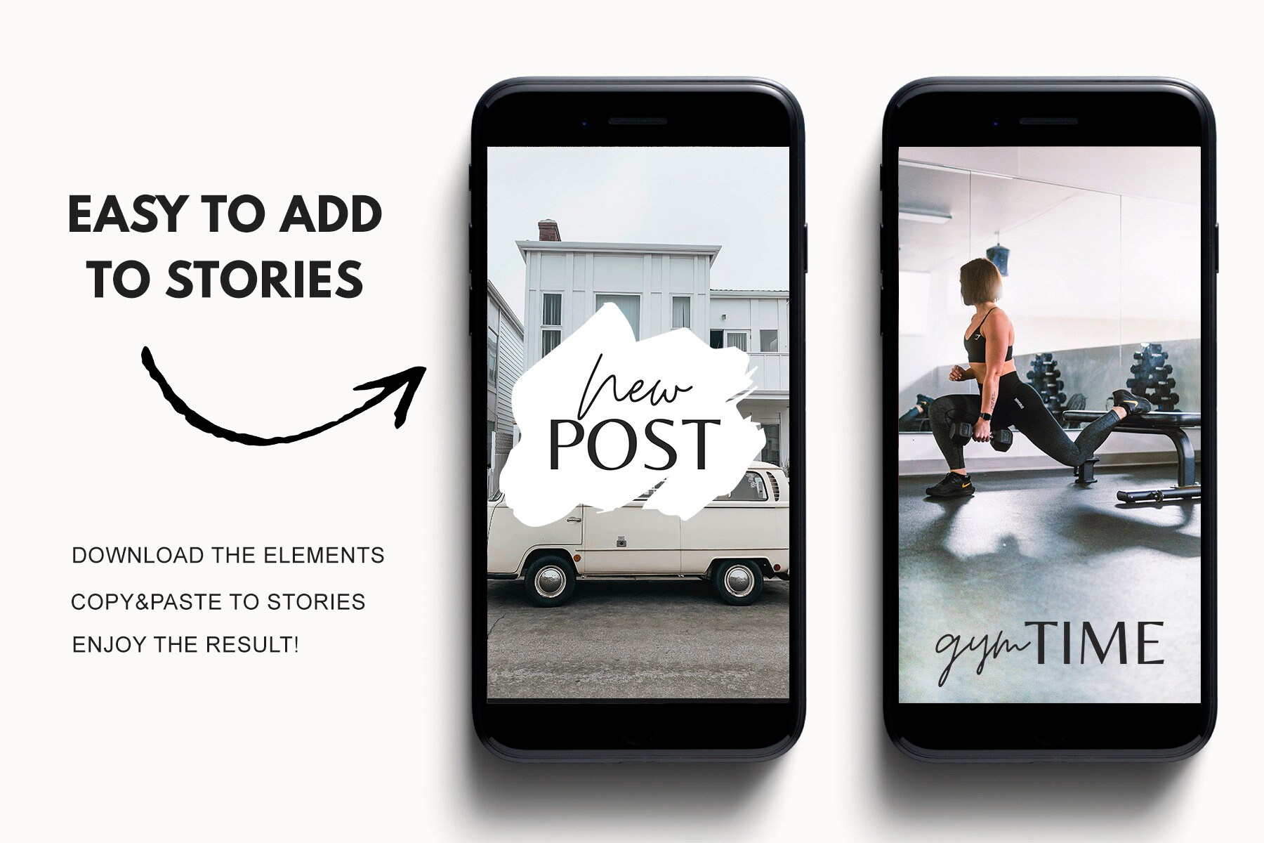 60+ Instagram Story Stickers Basic in White | Instagram Story Sticker ...