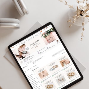 Etsy Shop Kit Etsy Shop Banner Templates Etsy Shop Branding Kit Etsy Shop Template Etsy Shop Banner Kit Etsy Store Canva Templates