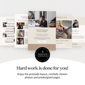 Ebook Template Canva Coaching Guide Book Canva Template Dark Luxury Ebook Lead Magnet Course Creator Template Modern Workbook Worksheets