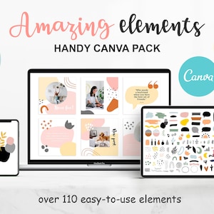 Canva elements. Canva Template - Editable Canva. Abstract Canva elements and shapes. Modert art clipart. Canva SVG. Bubble talk, arrows