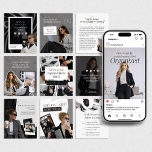 Instagram Carousel Templates Business coach Financial expert Content Creators Social media agency Carousel post Viral IG Trendy Instagram