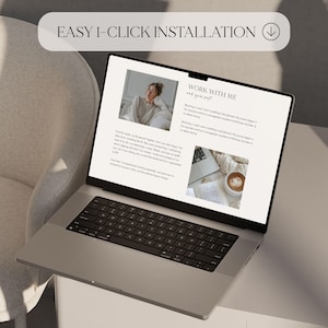 Wix Website Template Coaching Website Wix Design Wix theme Coach Wix Ecommerce Shop Wix Service business Wix consulting website Wix beige
