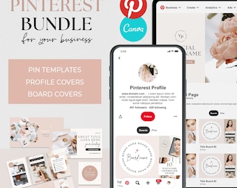 Pinterest Vorlagen Canva Pinterest Pin Templates Rosa Pinterest Bundle Idee Pins Pinterest Pins Pinnwand Covers Pinterest Blogger Templates Pins