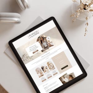 Ultimate Coaching Bundle Coaching Business Template Coach Online business Wix Website Template Canva website landing Branding Kit