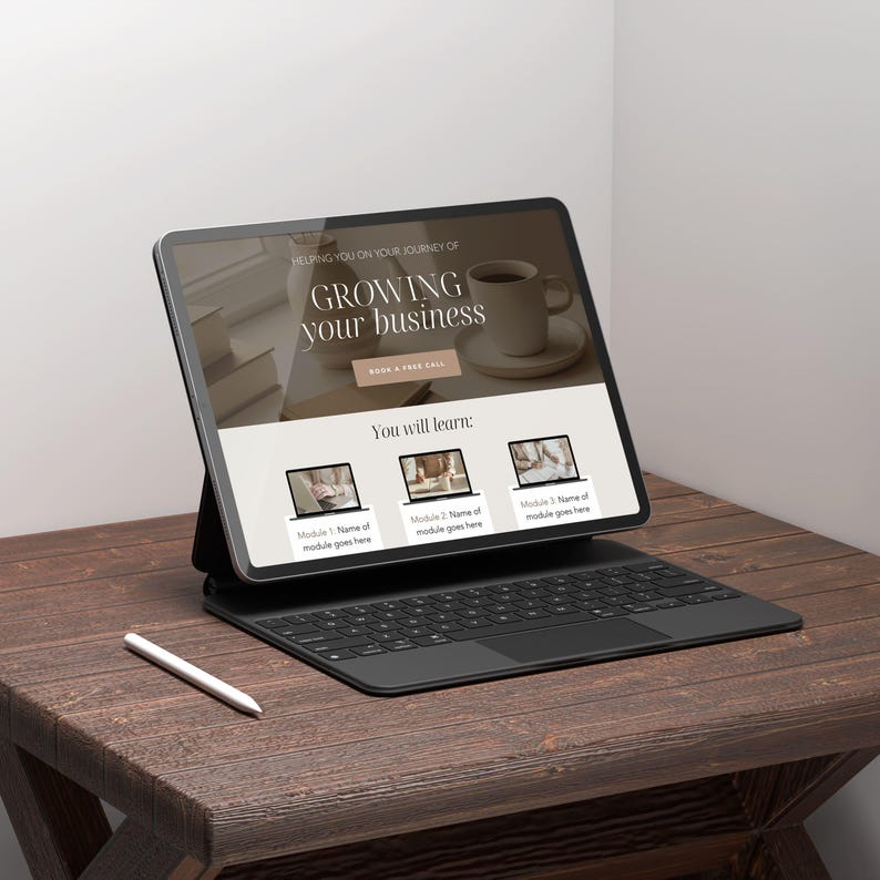 Ultimate Coaching Bundle Coaching Business Template Coach Online business Wix Website Template Canva website landing Branding Kit