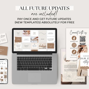Business branding design kit Business templates Business branding package Business bundle Small business templates Social media templates