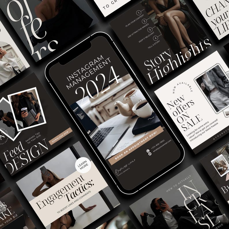 Social Media Marketing Agency Templates Social media manager templates Social Media Manager Posts Social Media Coach Instagram templates