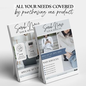 1000 Branding Package Business Templates Canva DIY Branding Kit Instagram Bundle Branding Design Template Social media Canva Template Bundle image 12