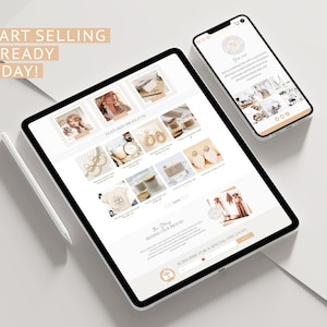 Wix Theme Boutique Website Template Wix Ecommerce Template Fashion Website Template Ecommerce Website Shopping website Premade wix website