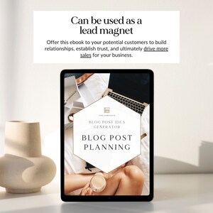 Blogger Planner Printable Blog Post Generator Planner Blogger Journal Business Planner Blog Post Planner Blogger Tools Blogger Ebook Canva