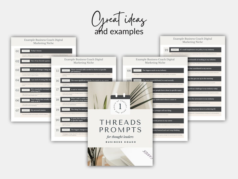 Thread prompts, Threads ideas for business, Social media content ideas, Instagram threads posts, Social media marketing