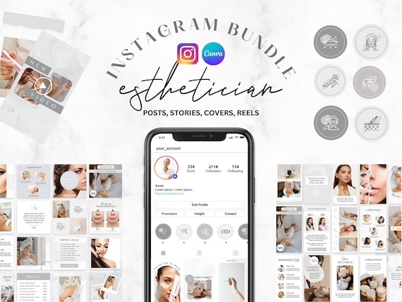 Iniciar una cuenta de esteticista profesional en Instagram