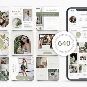 Instagram Templates Canva Instagram Post Template Social Media Template Canva Instagram Template Holistic Coach Instagram Templates Business