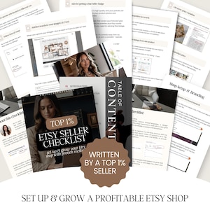 How to sell on Etsy Seller Success Guide Etsy checklist Etsy SEO ebook Etsy SEO Help Etsy SEO Guide Etsy Search Engine Optimization Handbook