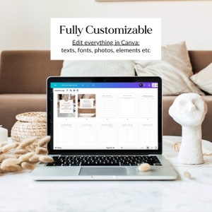 Blogger Planner Printable Blog Post Generator Planner Blogger Journal Business Planner Blog Post Planner Blogger Tools Blogger Ebook Canva