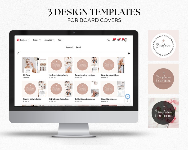 Pinterest Templates Canva Pinterest Pin Templates Pink Pinterest Bundle Idea Pins Pinterest Board Covers Pinterest Blogger Templates Pins