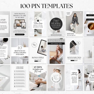 Pinterest Samples Pinterest Pin Templates Pinterest Templates Pinterest Templates Canva ...