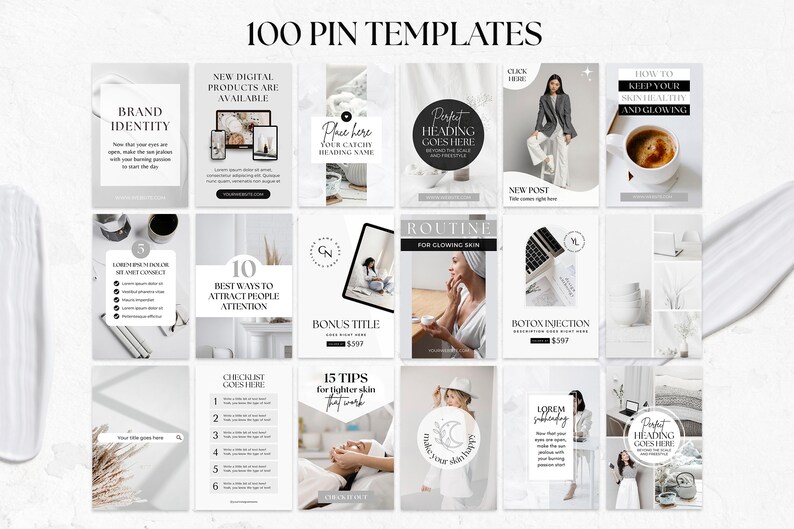 Pinterest Pin Templates Pinterest Templates Pinterest Templates Canva ...