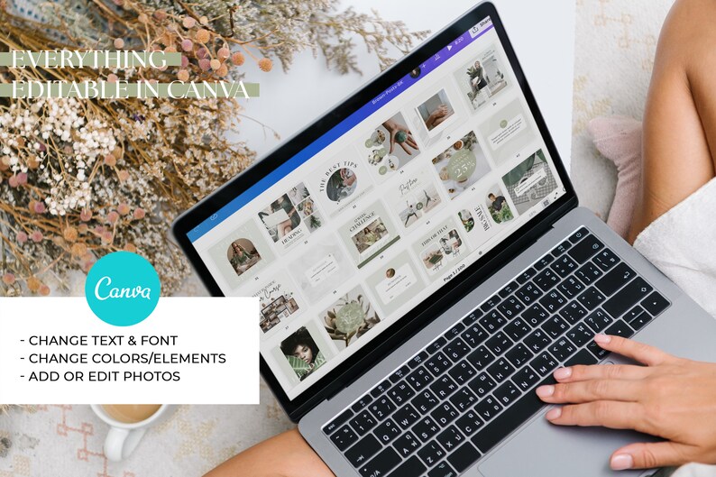 Instagram Templates Canva Instagram Post Template Social Media Template Canva Instagram Template Holistic Coach Instagram Templates Business