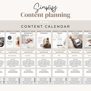 Social Media Planner Google Docs Social Media Content Planner Social Media Calendar 2026 Social Media Calendar Google Sheets Strategy image 2