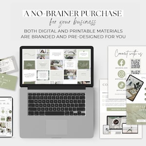 Branding Kit Templates Branding Package Templates Social Media Bundle Brand Kit Instagram Bundle Business Marketing Templates Bundle