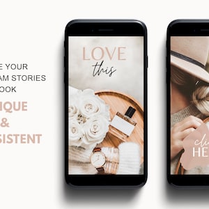 Canva Instagram-mallar | Instagram-mallpaket | Canva-mallkit | Instagram-varumärkesbyggandekit | Canva Blogger-mallneutral bild 5