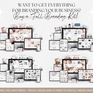Canva Instagram-mallar | Instagram-mallpaket | Canva-mallkit | Instagram-varumärkesbyggandekit | Canva Blogger-mallneutral bild 10