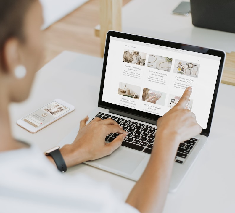 Wix Theme Boutique Website Template Wix Ecommerce Template Fashion Website Template Ecommerce Website Shopping website Premade wix website