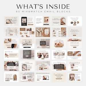 Email Template Email Newsletter Template Pack Email Marketing Canva Email Template Email Newsletter Template Pack Email Marketing Canva