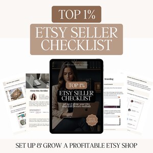 How to sell on Etsy Seller Success Guide Etsy checklist Etsy SEO ebook Etsy SEO Help Etsy SEO Guide Etsy Search Engine Optimization Handbook