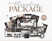 1000 Branding Package Templates DIY Branding Kit Social Media Branding Bundle Small Business Bundle Marketing templates Social media manager