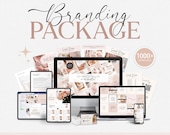 1000 Branding Kit Templates Canva Branding Package Coaching instagram Bundle Digital marketer Branding Business Coach Posts Personal brand