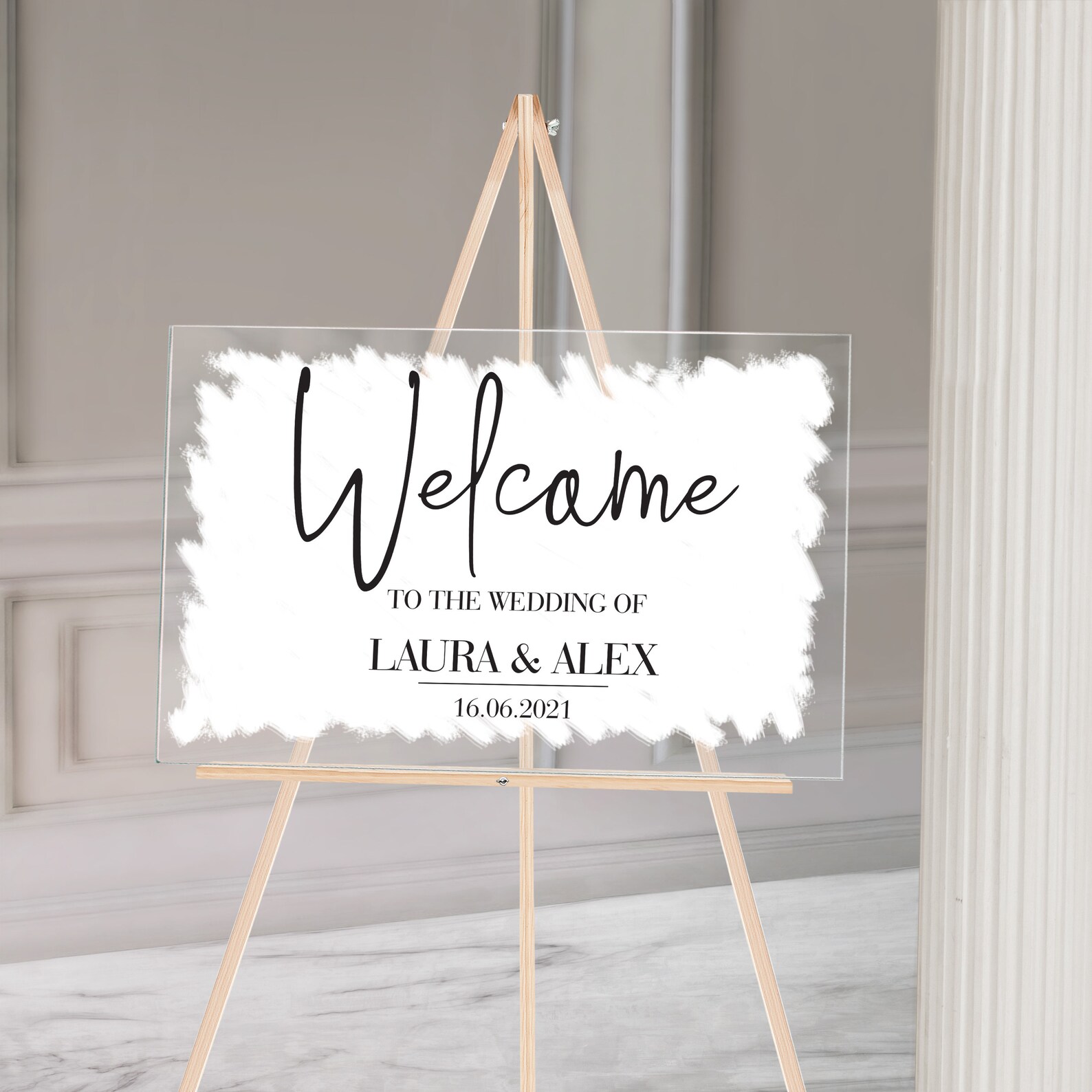 Blank Acrylics DIY Signs Clear Acrylic Calligraphy Stock Etsy