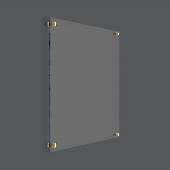 Blank Acrylic Dry Erase Board Clear Plaque Personalized Etsy India