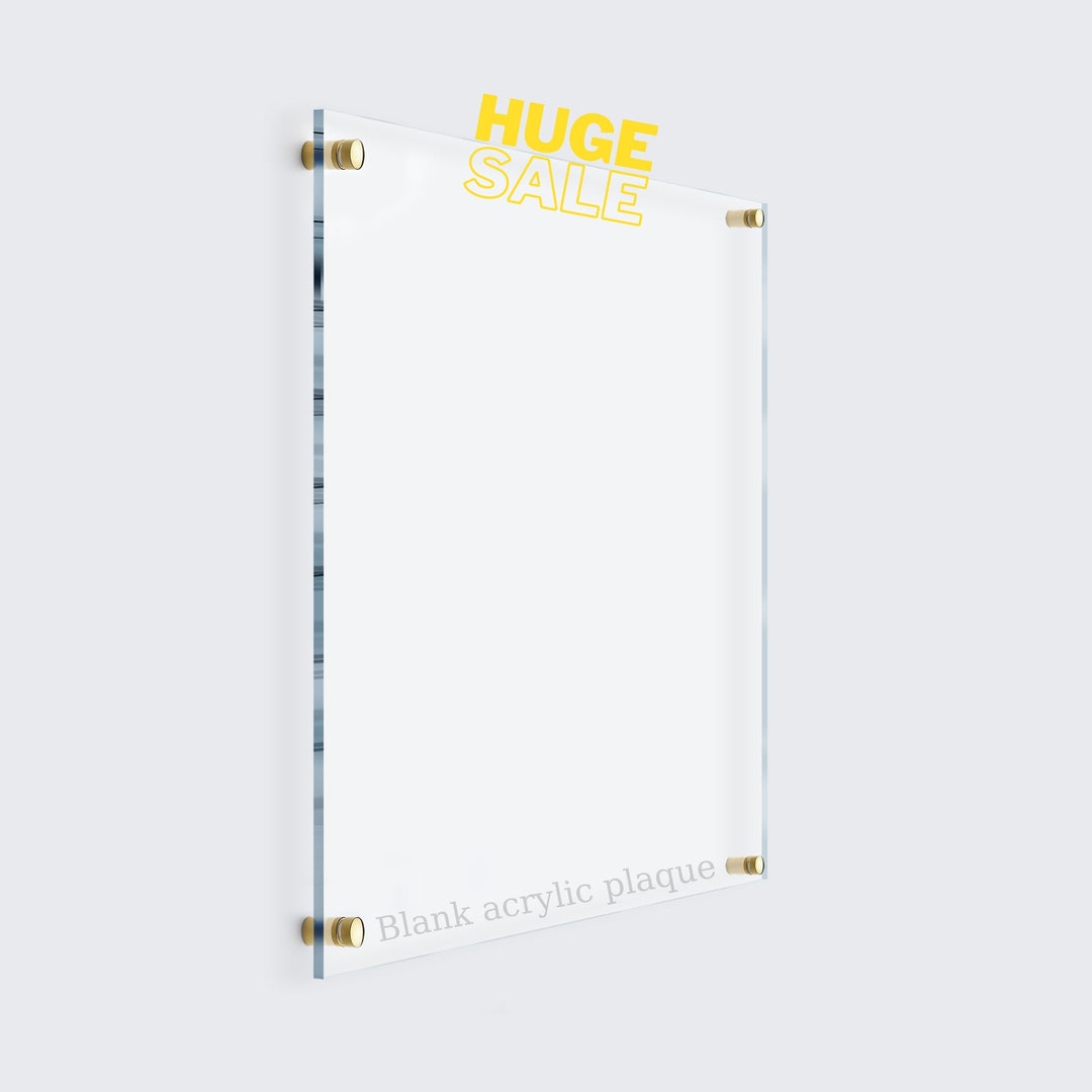Acrylic Dry Erase Board | Blank to Do List | Home Office Decor | Wall ...