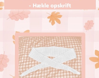 Mini Tørklæde - hækle opskrift (begynder venlig)